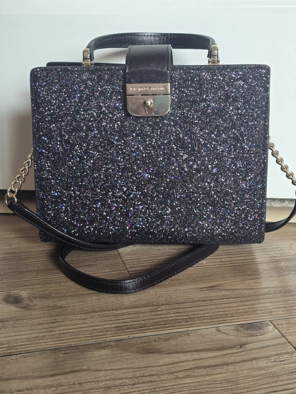 Kate Spade Sunset Lane Mini Kirin Glitter Crossbody
